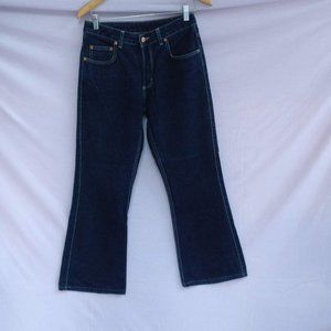 Vintage Flare Highrise Jeans 100%Cotton 27w +MEASUREMENT